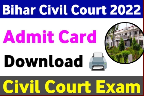 CIVIL CORT ADMIT CARD