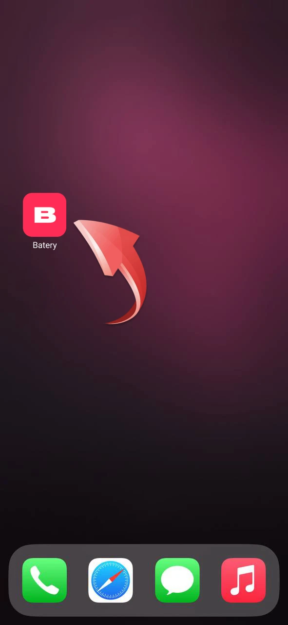 Open Batery on your screen and enjoy the game.