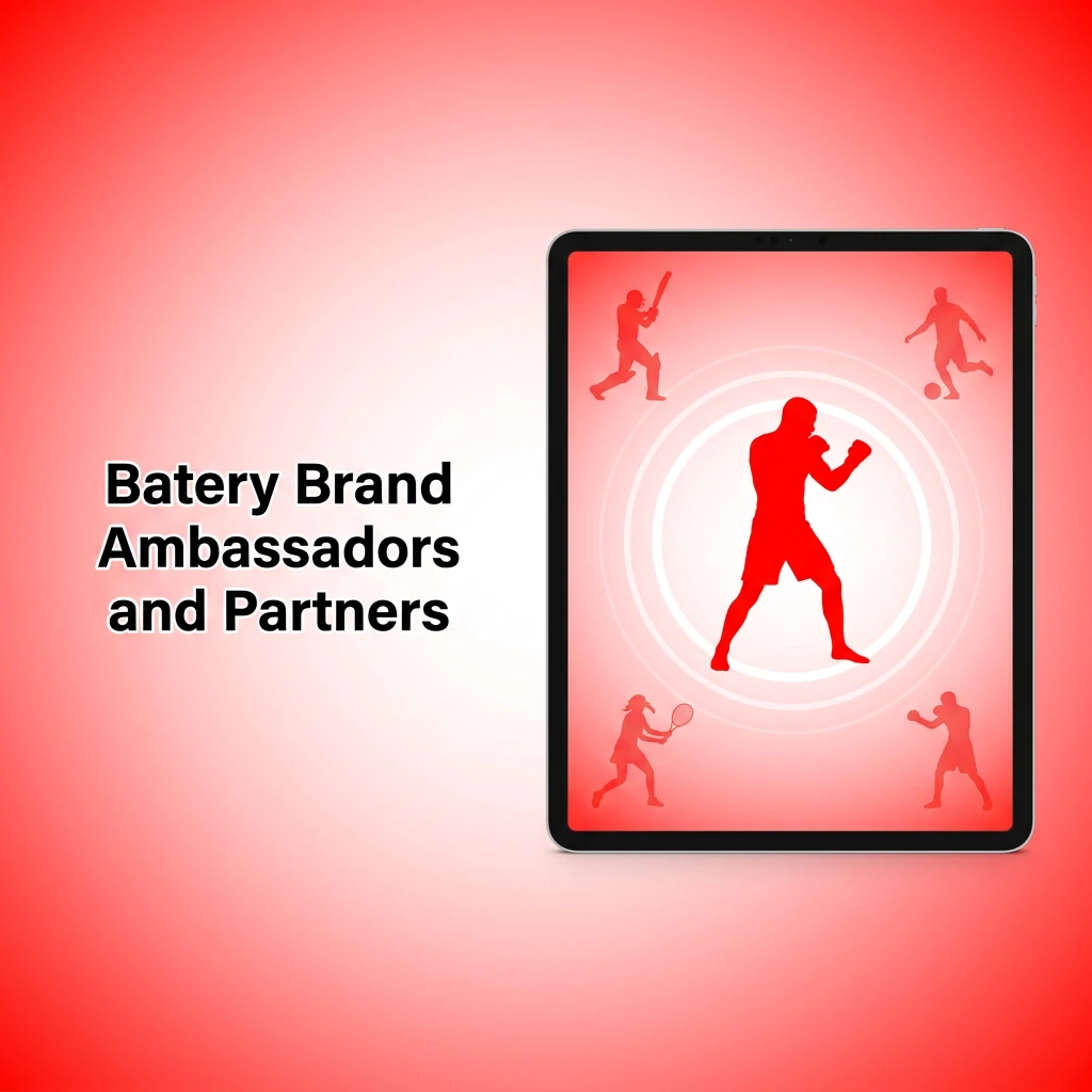 Batery Brand Ambassadors and Partners